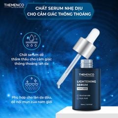 Serum hỗ trợ giúp giảm thâm sau mụn Lightening Serum 30ml Themenco