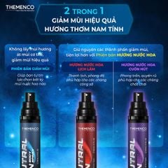 Xịt giảm mùi cơ thể dành cho Nam giới Neutral Men Themenco 50ml