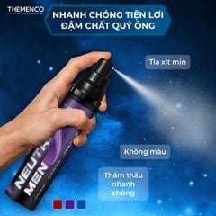 Xịt giảm mùi cơ thể dành cho Nam giới Neutral Men Themenco 50ml