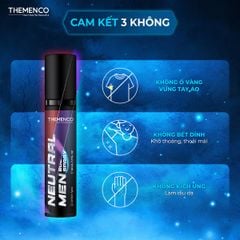 Xịt giảm mùi cơ thể dành cho Nam giới Neutral Men Themenco 50ml