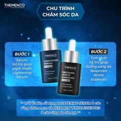 Combo Serum hỗ trợ giúp giảm thâm Lightening Serum 30mL và Tinh chất hỗ trợ dưỡng sáng Recomen White Essences  30mL
