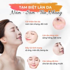 Bộ Kem Nám Tàn Nhang Dưỡng Trắng Mờ Thâm Kem Oriskin Melasma Whitening Cream 20ml Và Serum Oriskin White Skin Serum 30ml