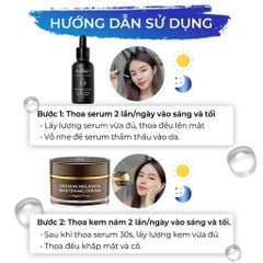 Bộ Kem Nám Tàn Nhang Dưỡng Trắng Mờ Thâm Kem Oriskin Melasma Whitening Cream 20ml Và Serum Oriskin White Skin Serum 30ml