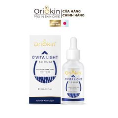 Serum Mờ Thâm Trắng Da Kiềm Dầu Se Khít Lỗ Chân Lông Oriskin O’vita Light Serum 30ml