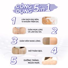 Combo Xịt Mụn Lưng , Giảm Viêm Nang Lông Dành Cho Nữ Oriskin Vicenta Body Mist  100ml và Sữa Tắm Puri shower Gel 300ml