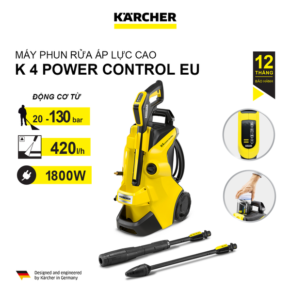 Máy phun rửa áp lực cao K 4 Power Control