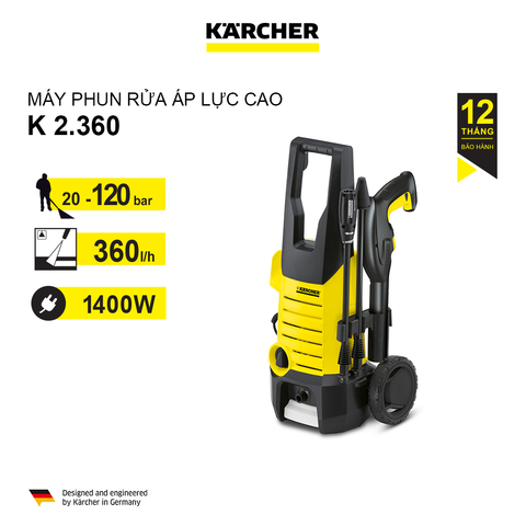 Máy phun rửa áp lực cao Karcher, K2.360