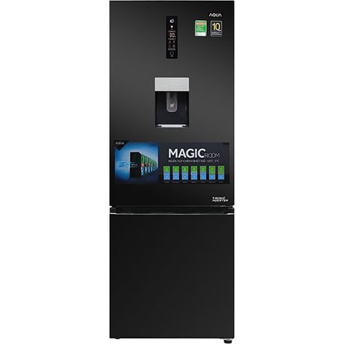 Tủ lạnh Aqua Inverter 288 lít AQR-IW338EB (BS)
