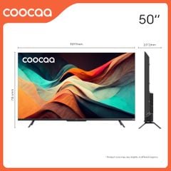 Google Tivi Coocaa 50Y72 4K 50 inch