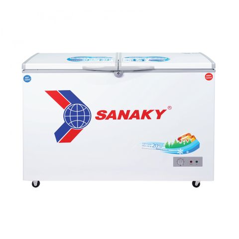 Tủ Đông Mát Sanaky VH-3699W1N, 2 Ngăn, 360 Lít Dàn Đồng