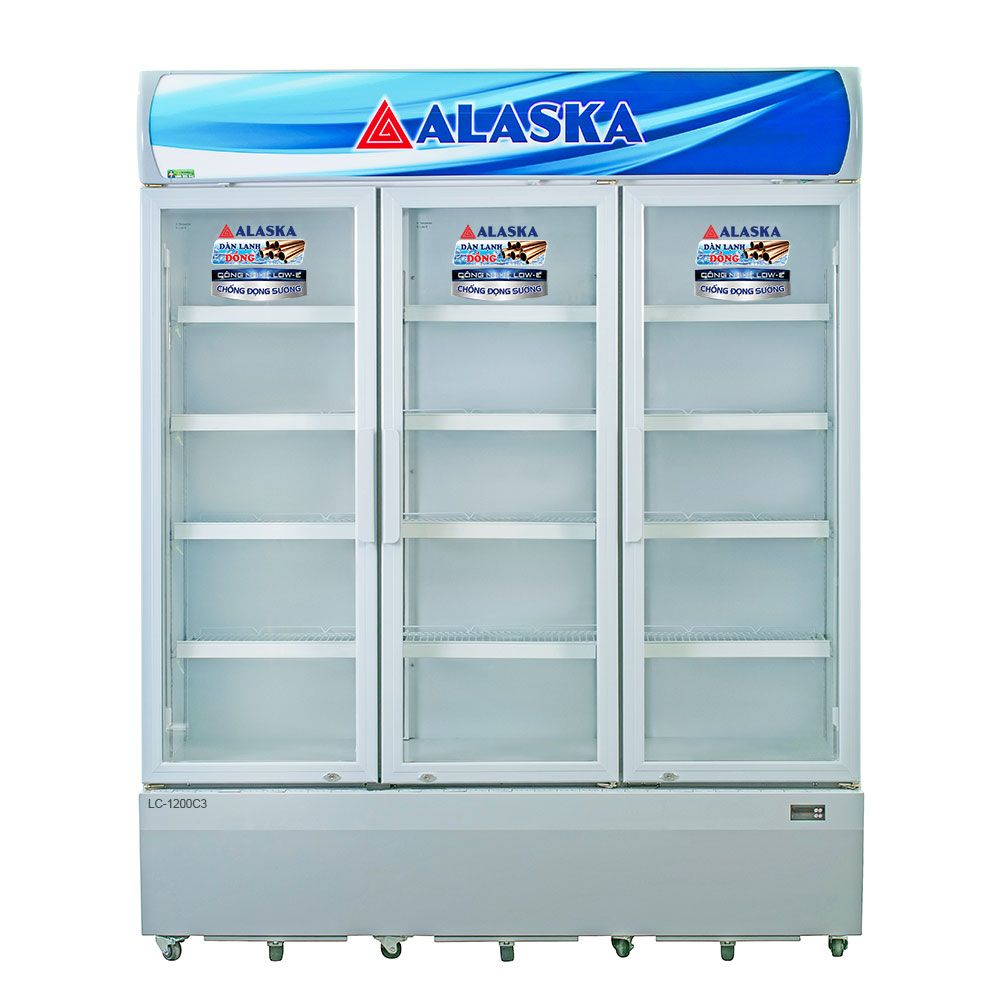 Tủ Mát Alaska LC-1200C3, 1200 Lít 3 Cánh