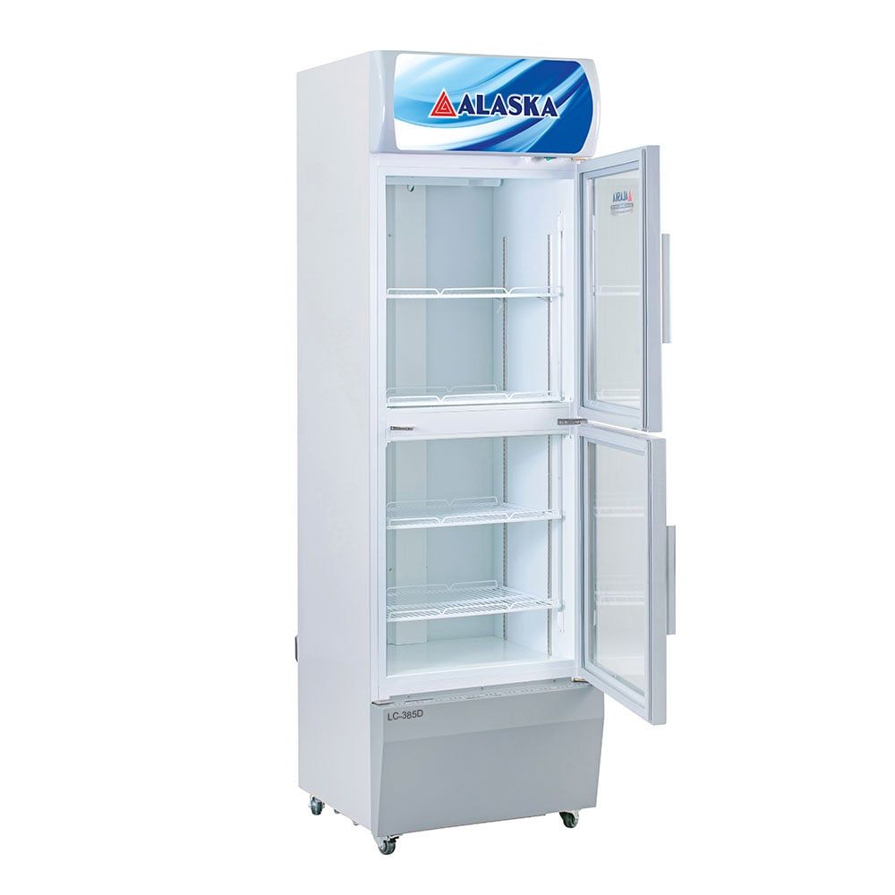 Tủ Mát Alaska LC 385D, 2 Cánh Trên Dưới