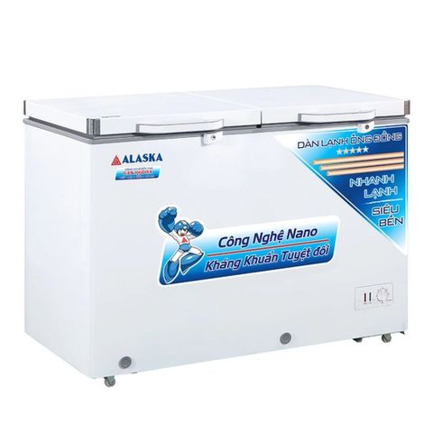 Tủ Đông Mát Alaska BCD-3568C 350 lít 1 Ngăn Đông 1 Ngăn Mát