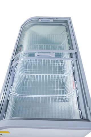 Tủ Đông Kính Cong Alaska KC 395, 500 lít ,Model Mới 2024