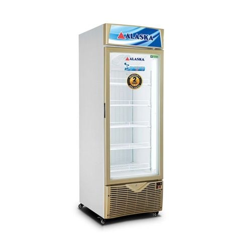 Tủ Đông Đứng Mặt kính Alaska IFG 350, 350 lít