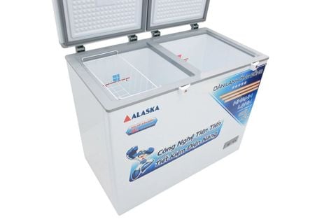 Tủ Đông Mát Alaska BCD 3068C 250 Lít Dàn Đồng