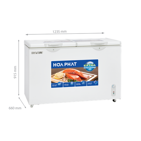 Tủ Đông Hòa Phát 245 Lít HPF BN6245, 1 Ngăn Đông, 1 Ngăn Mát