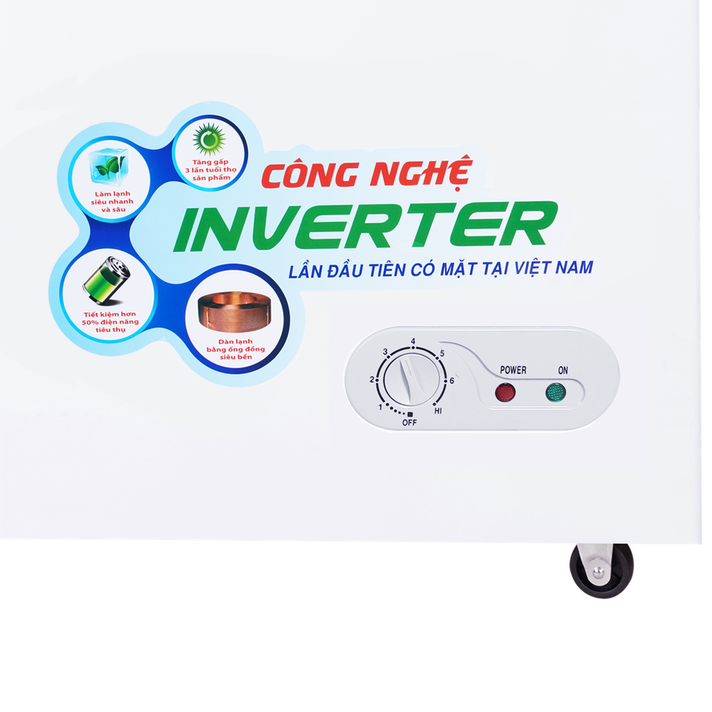Tủ Đông Sanaky Dàn Đồng Inverter VH-5699W3, 560 Lít
