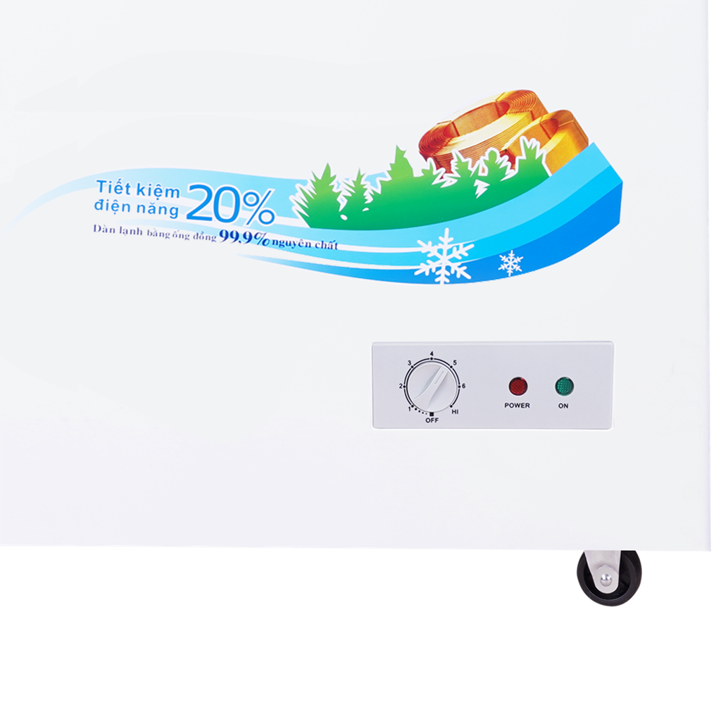 Tủ Đông Mát Sanaky VH-4099W1, 400 Lít, 2 Ngăn