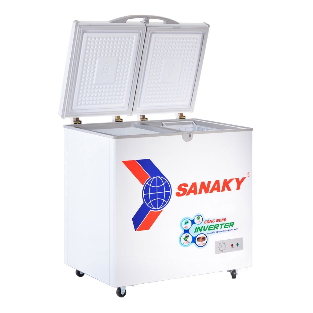 Tủ Đông Inverter Sanaky VH-2599A3, 1 Ngăn Đông 250 Lít