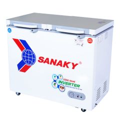 Tủ Đông Sanaky Inverter VH-2899W4K, 1 Ngăn Đông,1 Ngăn Mát 280 Lít.