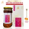  Mật ong ngâm saffron Tây á, bổ sung sữa ong chúa - Hộp cao cấp 