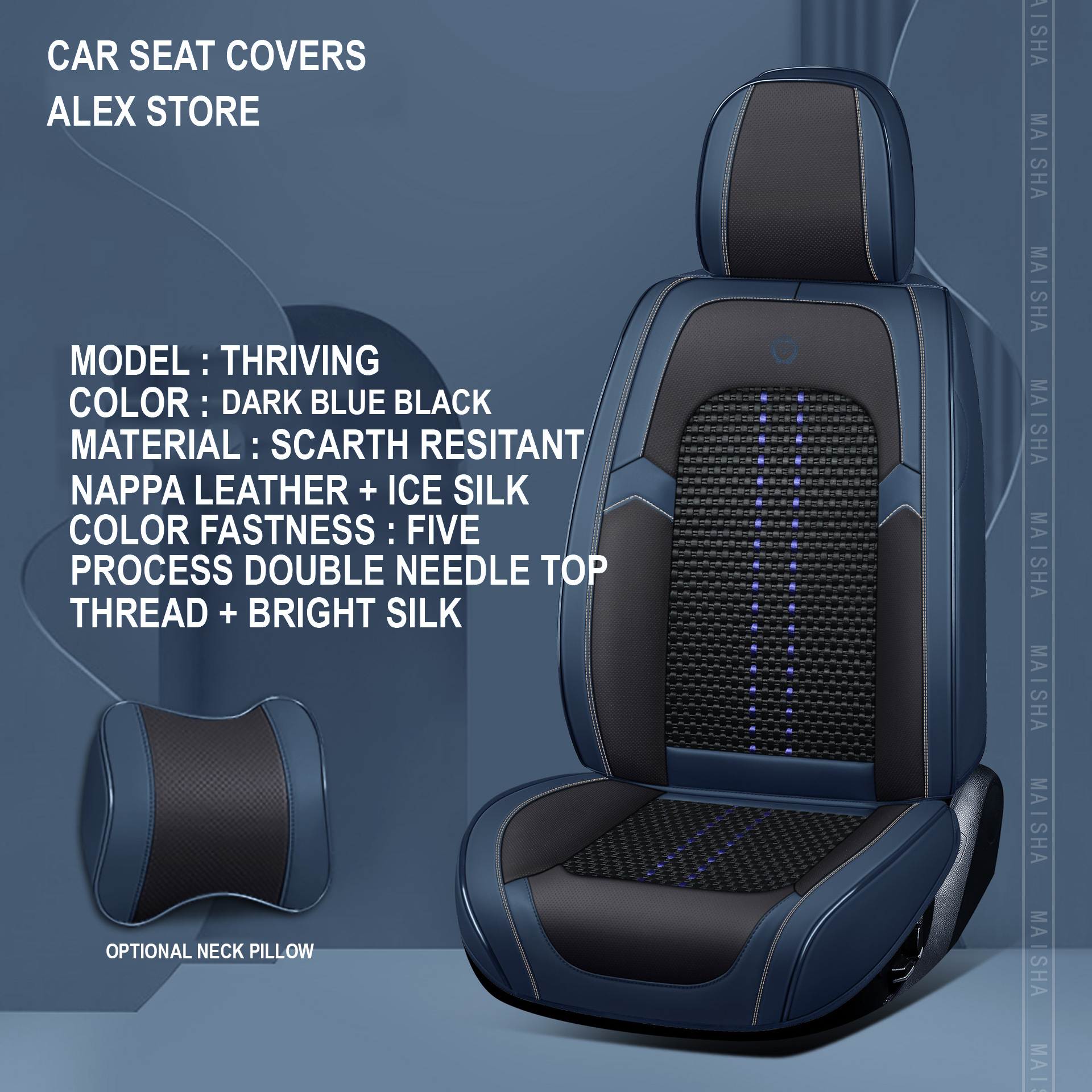 dark blue black