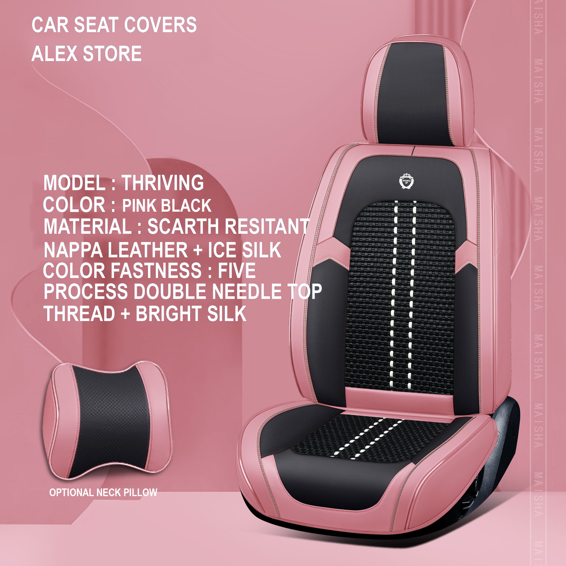 Pink black