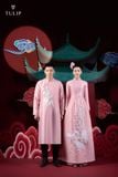 ÁO DÀI ĐÔI HỒNG THIÊN