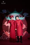 ÁO DÀI ĐÔI SONG HỶ LÂM MÔN