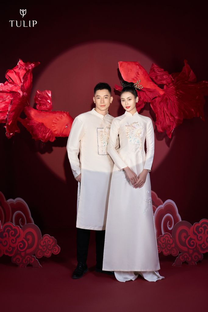 ÁO DÀI ĐÔI THIÊN DI