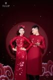 ÁO DÀI ĐÔI SONG HỶ