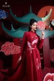 ÁO DÀI ĐÔI HỒNG HẠC