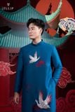 ÁO DÀI ĐÔI HỒNG HẠC