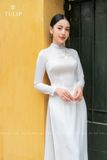 ÁO DÀI ĐÔI CẨM HOA