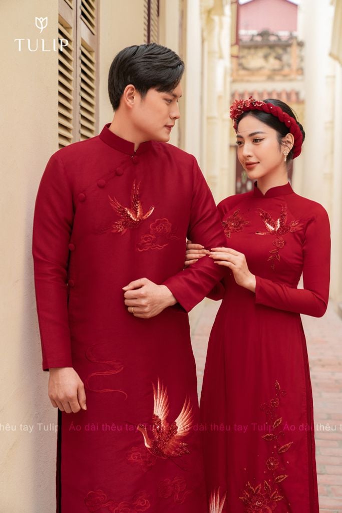 ÁO DÀI CẶP BÌNH AN