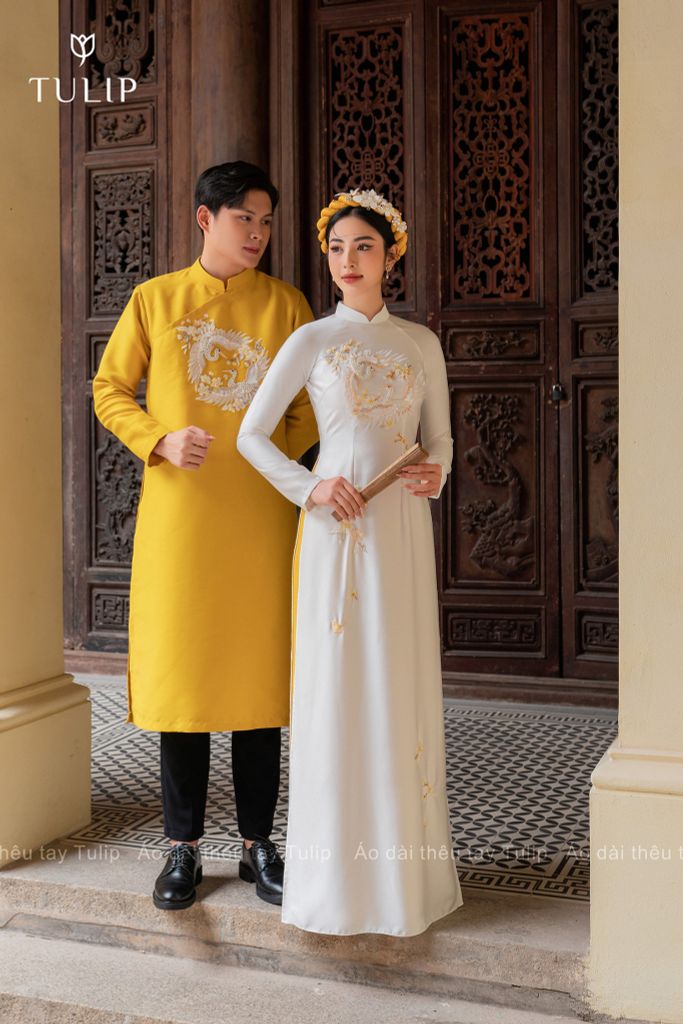 ÁO DÀI ĐÔI ÁNH KIM