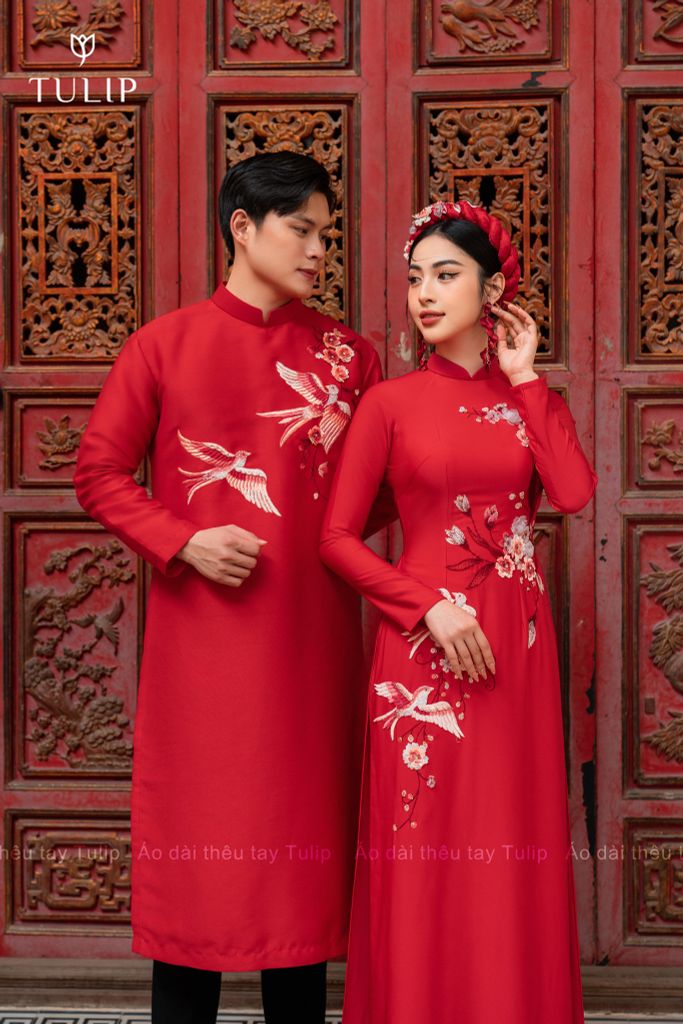 ÁO DÀI ĐÔI VIÊN MÃN