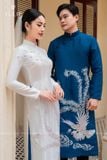 ÁO DÀI ĐÔI NGỌC LAM