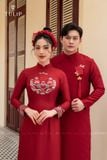 ÁO DÀI ĐÔI HOA HỶ