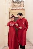 ÁO DÀI ĐÔI HOA HỶ