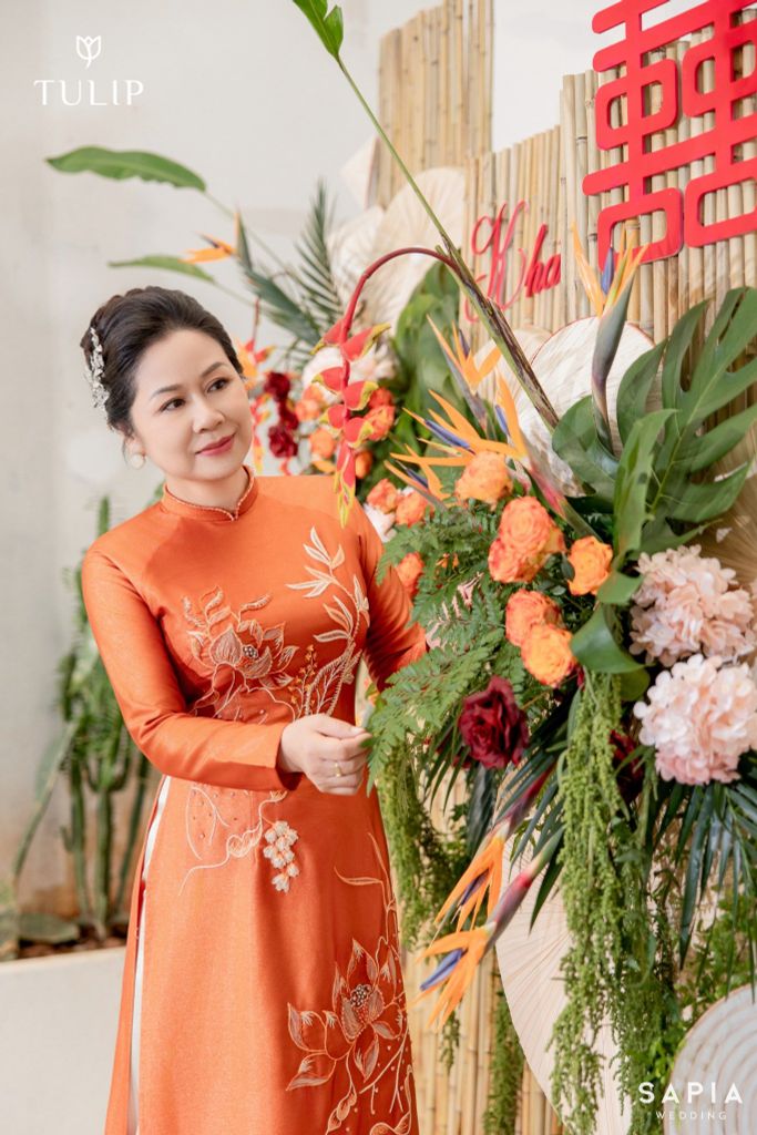 ÁO DÀI LIÊN ĐIỂU