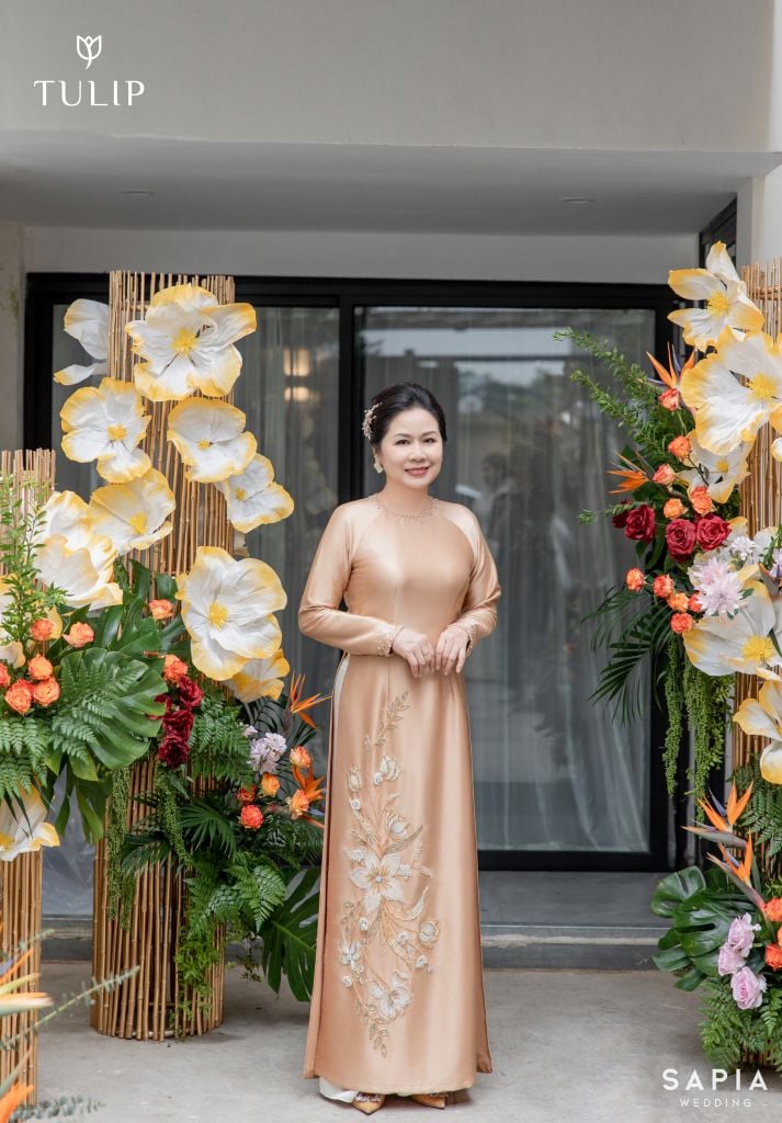 ÁO DÀI MỘC TRÀ