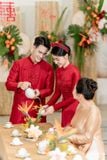 ÁO DÀI SONG HỶ