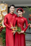 ÁO DÀI SONG HỶ