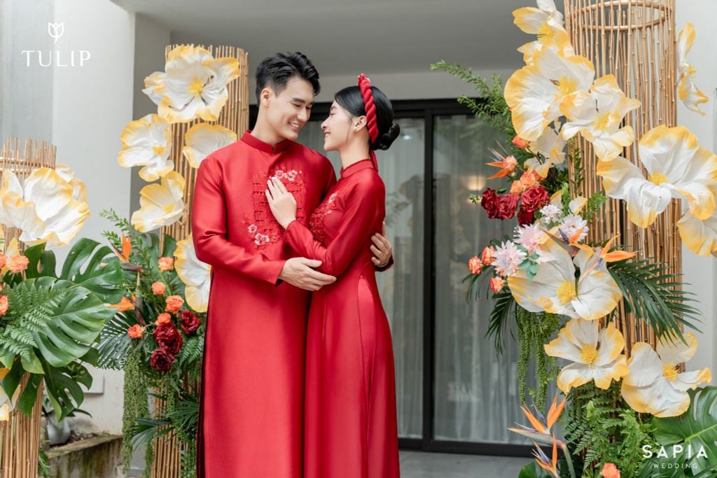 ÁO DÀI SONG HỶ