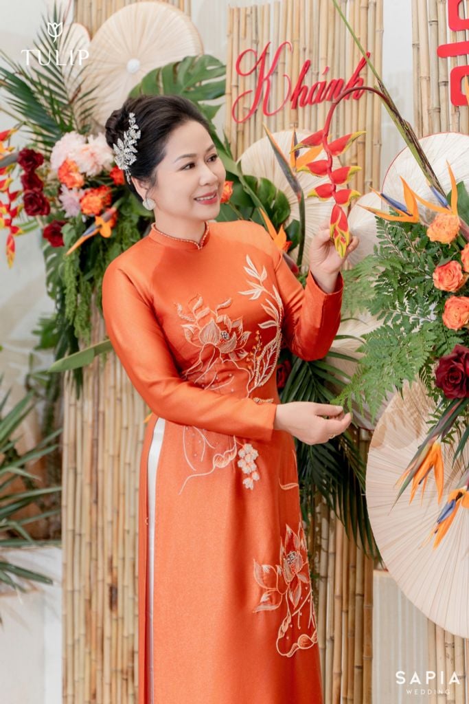 ÁO DÀI LIÊN ĐIỂU
