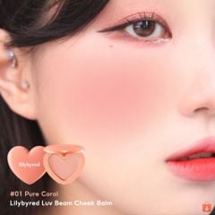 Má Hồng Dạng Kem LILYBYRED Luv Beam Cheek Balm 3.5g