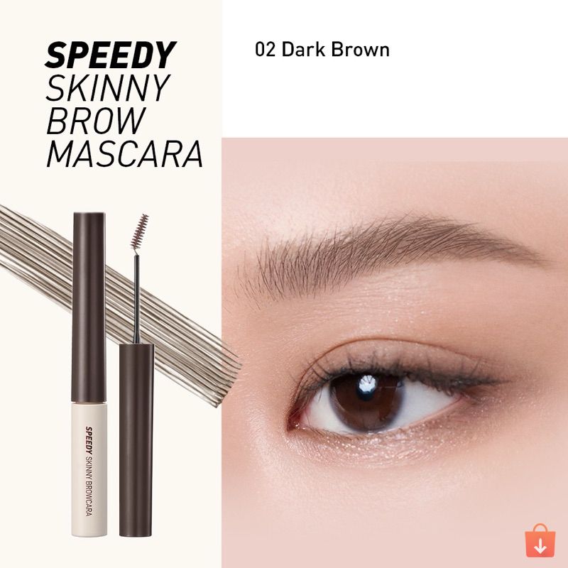 Mascara Lông Mày Peripera Speedy Skinny Browcara 3G