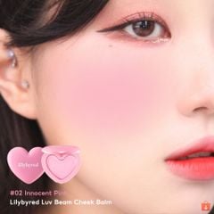 Má Hồng Dạng Kem LILYBYRED Luv Beam Cheek Balm 3.5g